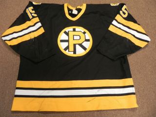 Providence Bruins Game Worn Jersey - Ahl - Great Wear - Boston Bruins Farm Team