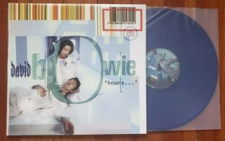 David Bowie Hours Friday Music Ltd Blue Vinyl Lp 180g Audiophile 2015 Like -