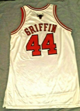 Game Worn 2004 - 05 Chicago Bulls Seton Hall Celtics Adrian Griffin Jersey 2