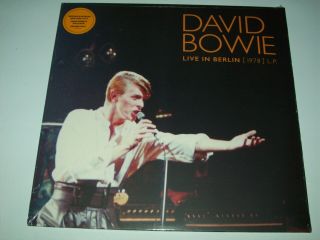 David Bowie - Live In Berlin 1978 Lp Brooklyn Museum 12 " Orange Vinyl