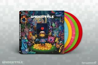 Undertale Complete Vinyl Record Video Game Soundtrack Box Set Toby Fox 5xlp