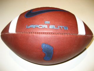 2019 North Carolina Tar Heels Game Ball Nike Vapor Elite Football - Unc