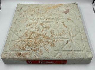 2011 St.  Louis Cardinals Game Base Vs Brewers May 6 - 8 W/ Mlb Authentic Holo
