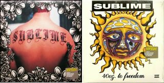 Sublime - 40 Oz.  To Freedom,  Self Titled [180 Gram] Lp Vinyl Record Album 40oz