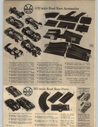 1965 PAPER AD Marx Lionel Slot Car Race Car Loop - The - Loop Jump Shot 1/32 Scale 2