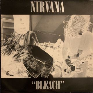Nirvana Bleach Lp Tupelo Uk 1st Pressing Near Mpo Pro Cleaned