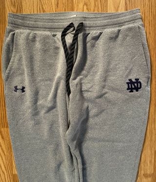 Notre Dame Football Team Issued Under Armour Pants Size 2xl 2