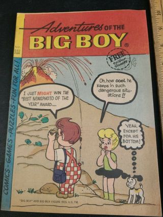 Adventures Of The Big Boy Promotional Comic Book Rare Issue 161