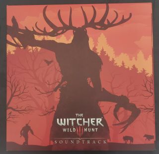 The Witcher 3 Wild Hunt Vinyl Soundtrack Clear W Red Splatter Limited 280 Copies