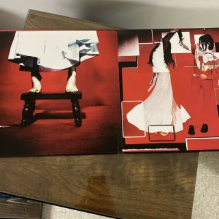 RARE Record Store Day 2013 2 LP ELEPHANT The White Stripes,  Jack White with PIN 3