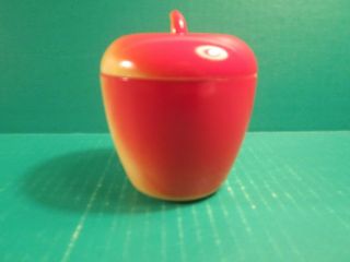 Vintage Ceramic Apple Jelly/jam Covered Container