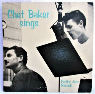 Chet Baker Sings Pacific Jazz Records 10 " Vinyl 33 & 1/3 Pj - 421 - D4 High Fidelity