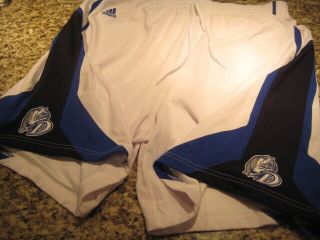Drake Bulldogs Ncaa Adidas Game Worn Stitched Logos Basketball Shorts 2xl