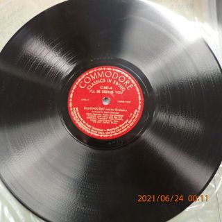 N - E,  78 10 " Billie Holiday Commodore 553 I 