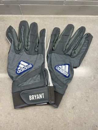 Kris Bryant Game Issued Batting Gloves Adidas Player Issued Pe Giants Cubs Xl