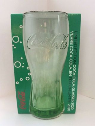 2020 Exclusive To Mcdonalds Coca Cola Green Glass Limited Edition In Canada