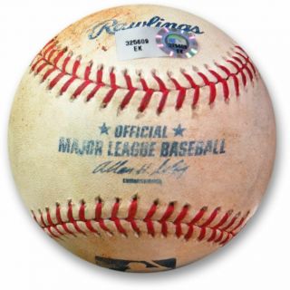 Zack Greinke Game Baseball 6/27/13 - Jimmy Rollins Foul Dodgers Ek325609