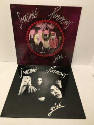 Smashing Pumpkins Gish Lp 1994 Uk Remastered Record Ex Vinyl Vg,  Cover Hut Recor