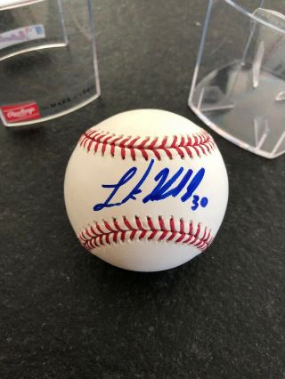 LaMonte Aaron Wade Jr Autograph Ball - 1st MLB game 6/28/19 - Minnesota Twins 2