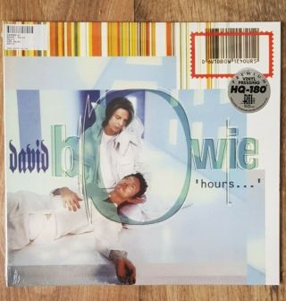 David Bowie Hours Tri,  Fold Blue Vinyl.  2015 Friday Music.  Premium Hq