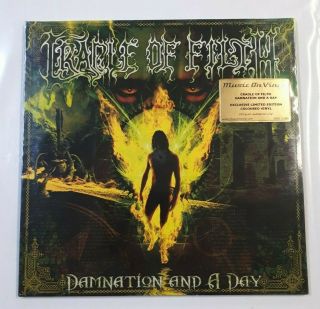 Cradle Of Filth - Damnation And A Day Vinyl 2lp 600/1000 Mov 2012 New/sealed