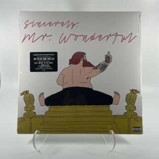 Action Bronson - Mr.  Wonderful Vinyl Record Lp White Color Variant