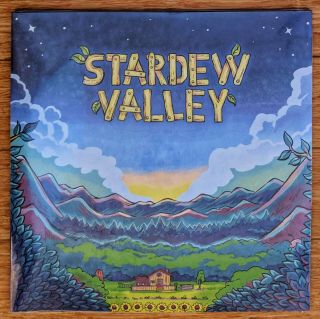 Stardew Valley Soundtrack 2lp Split Color Vinyl Lp Record Video Game Ost