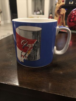 Andy Warhol Pop Art Large Coffee/soup Mug Cup Campbell 
