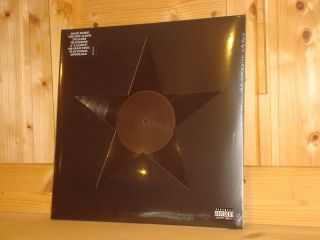 David Bowie Blackstar Iso Records Lp 1st Edition Die - Cut - Cover 2015