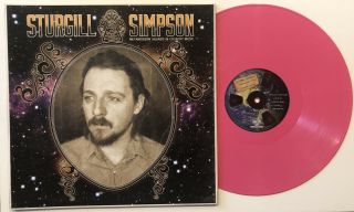 Metamodern Sounds In Country Music By Sturgill Simpson (record,  2015) Pink Vinyl