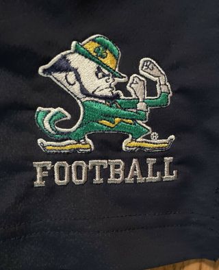 Notre Dame Football Team Issued Under Armour Shorts Medium 2