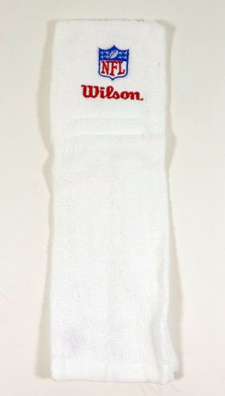 Nfl San Francisco 49ers Quarterback Qb Game Issued White Towel Wilson One Size