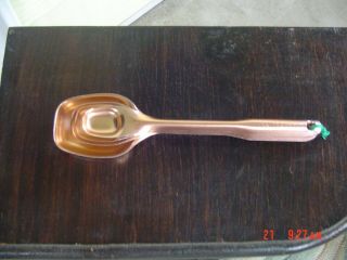 Vintage Copper Color Aluminum Long Handle Measuring Spoon Set U.  S.  Standard
