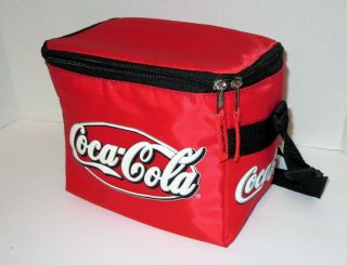Coca - Cola Insulated Soft Cooler Lunch Bag Coke