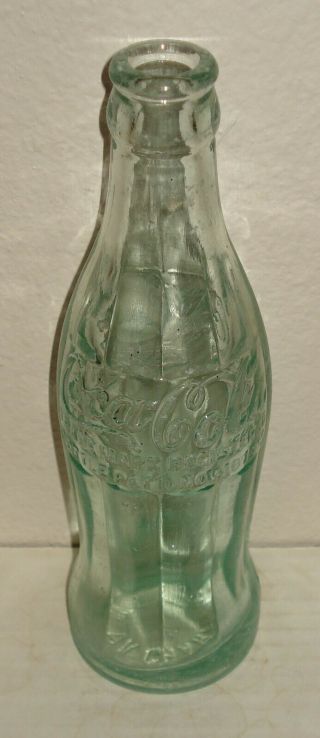1915 Coca - Cola Coke Bottle - Charlottesville,  Va