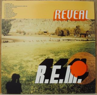 R.  E.  M.  Reveal An 2001 Lp Pressing Plus Mofi Rice Sleeve Nm/m