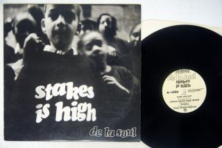 De La Soul Stakes Is High Tommy Boy Tb 1149 Us Vinyl Lp