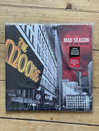 Mad Season - Live At The Moore 2lp Limited Vinyl Pearl Jam Alice In Chains