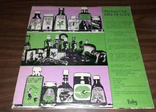 THE GUN CLUB Fire Of Love LP 1981 RUBY RARE VG,  HIGH GLOSS 2