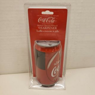 Coca Cola Coke Battery Operated Pencil Sharpener 1998 Collectible