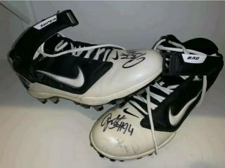 Chauncey Davis Autographed Signed Auto Game Cleats Chicago Bears