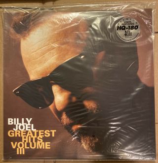 Billy Joel Greatest Hits Volume Iii 2 Lp Vinyl Friday Music Rare &