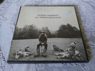 George Harrison.  All Things Must Pass.  3 Lps Box Set.  1970.  First Us Pressing.
