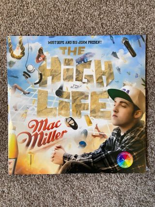Mac Miller - The High Life Color Vinyl Record Album 2lp Rare Import