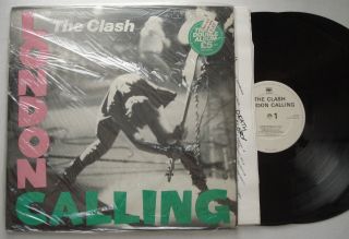 The Clash London Calling Ex Cbs Cb 232 Uk 2lp W/inners Shrink
