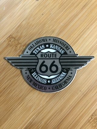Route 66 Travel Souvenir Flexible Fridge Magnet - All The States 4 Inches