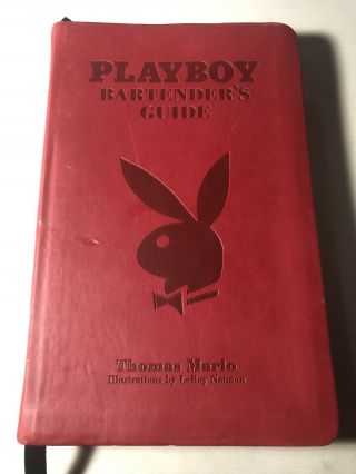 Playboy Bartender’s Guide By Thomas Mario (2003) Metro Book Illustrations Neiman