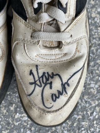 Harry Carson Game Worn Cleats Giants Signed