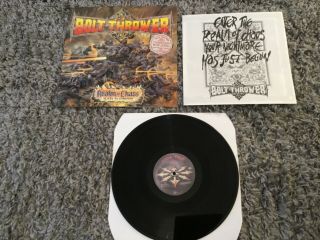 Bolt Thrower “realm Of Chaos” 1989 U.  K.  Gatefold Vinyl Lp,  Booklet