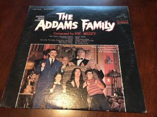 The Addams Family Tv Show 1965 Rca 3421 Lp 33 Record Album Nm Very Rare